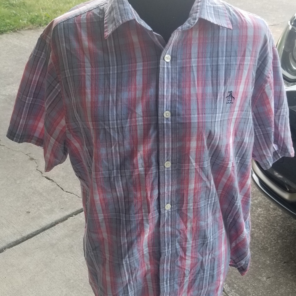 Euc mens cool penguin shirt